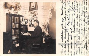 Gentleman at Desk in Minneapolis, Minnesota