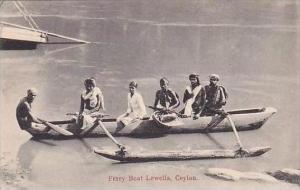 Sri Lanka Ceylon Ferry Boat Lewella