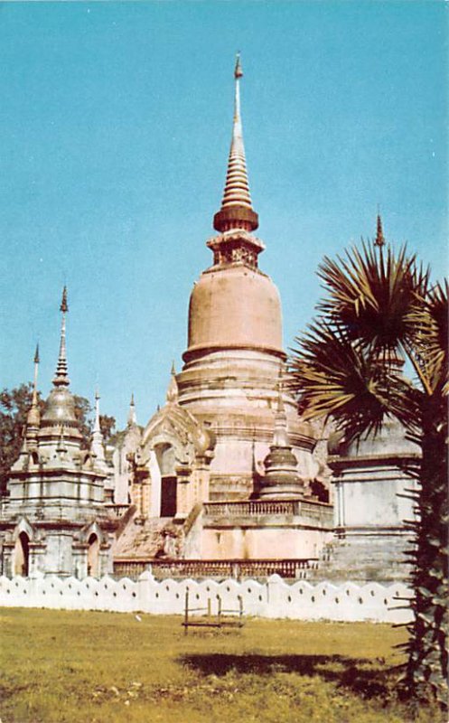 Relic Pagoda, Wat Suan Dok Chiengmai Thailand Unused 