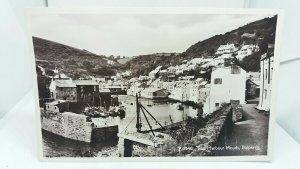 Vintage RP Postcard The Harbour Mouth Polperro Posted 1948 Real Photo