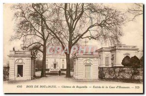 Old Postcard Bois de Boulogne Chateau de Bagatelle Entree of the Court of Honor