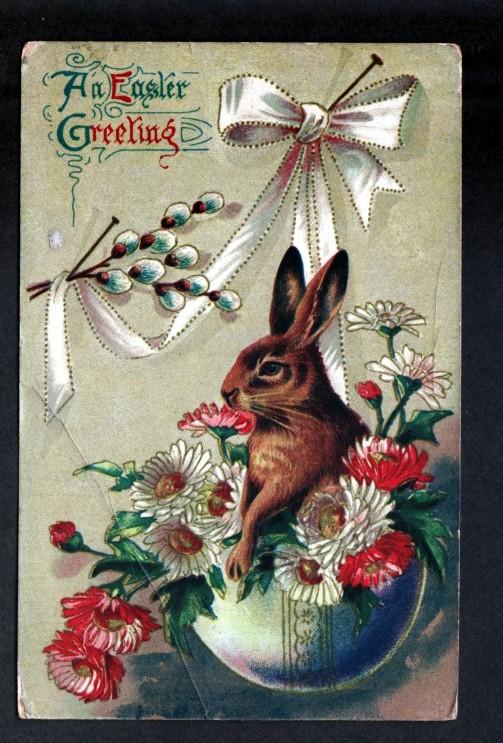 Easter Bunny Picture Postcard!