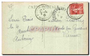 Postcard Old Vernou Habittations troglodytes