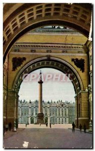 Old Postcard Leningrad Russia