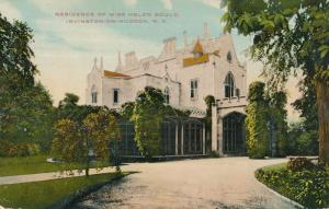 Home of Miss Helen Gould Philanthropist Irvington-On-Hudson NY New York pm 1912