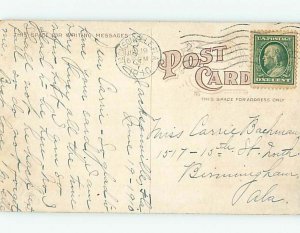 Pre-Chrome FARM SCENE Postmarked Jacksonville Florida FL AG2529