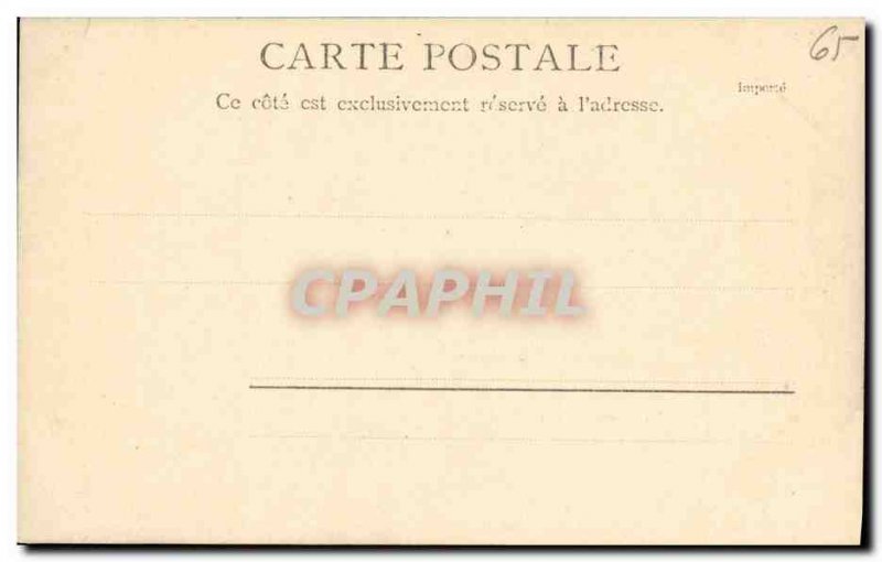 Old Postcard Gaube Lake