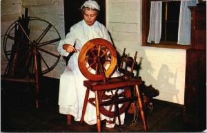 Craft Demonstration Upper Canada Village Morrisburg Ontario ON Postcard D90