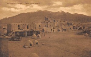Postcard Taos Indian Pueblo in Taos, New Mexico~130811