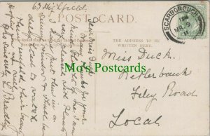 Genealogy Postcard - Duck? - Netherbank, Filey Road, Scarborough   RF7659