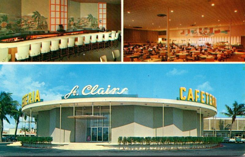 Florida Pompano Beach St Clairs Cafeteria and Cocktail Lounge