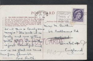 Family History Postcard - Butlin - 64 Rodbourne Road, Bristol, England RF4334