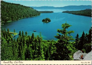 Emerald Bay Lake Tahoe Postcard PC474