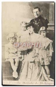 Old Postcard King Albert 1st of Belgium The Belgian royal family