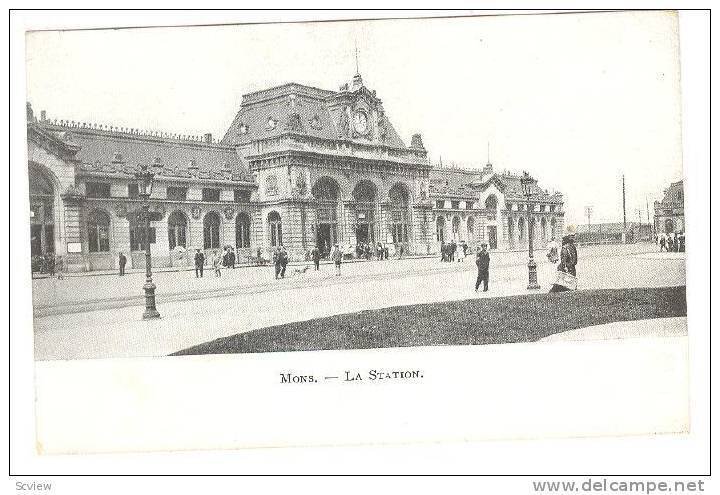 Mons (Hainaut), Belgium, 00-10s ; La Station