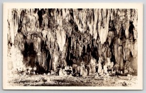 New Mexico Carlsbad The Kings Palace NM RPPC Real Photo Postcard B35