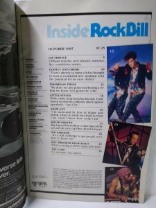 RockBill Magazine Thompson Twins Adam Ant Godley And Creme Krush Groove Oct 1985