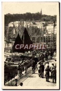 Modern Postcard Douarnenez Port Boat