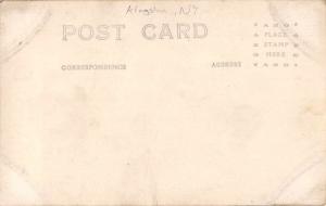 Kingston New York Military Navy Battleship Real Photo Antique Postcard J65768