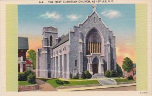 North Carolina Ashville The First Christian Church