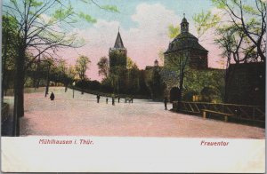 Germany Mühlhausen im Thür Frauentor Vintage Postcard C136