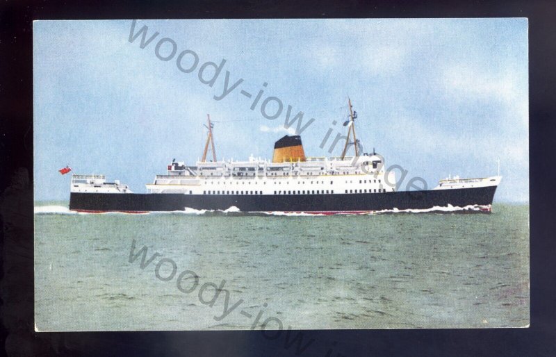 f2301 - British Railways Ferry - Duke of Argyll - built 1956 - postcard