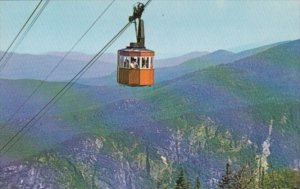 New Hampshire Franconia Notch Tram Car & Eagle Cliff Cannon Mountain Aerial T...