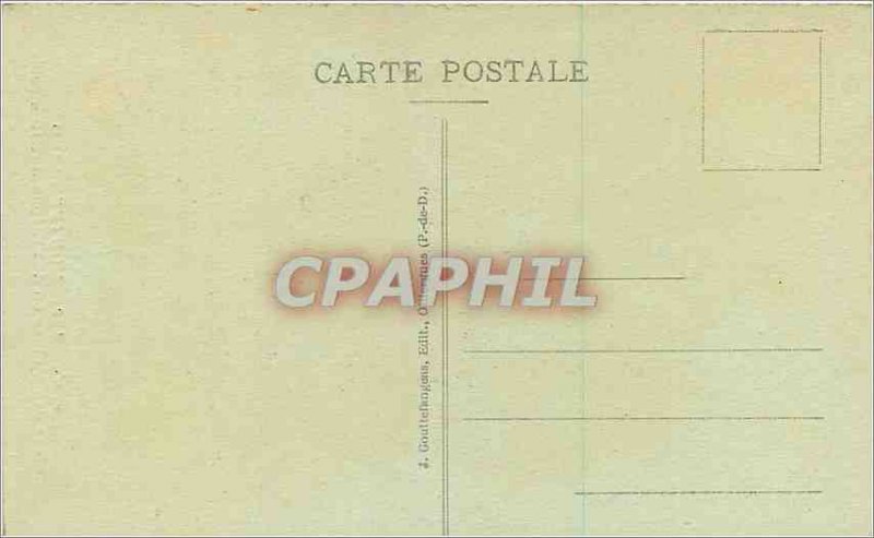 Old Postcard Montferrand House Monks or the Elephant (twelfth century)