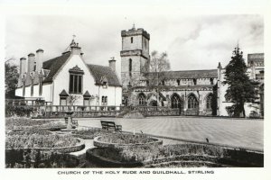 Scotland Postcard - Church of The Holy Rude & Guildhall, Stirlingshire RP TZ4464