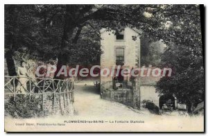 Old Postcard Plombieres Les Bains La Fontaine Stanislas