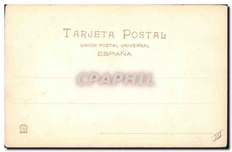 Old Postcard Corrida Bullfight Una Vara