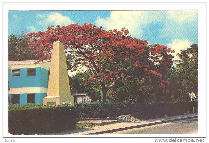 Monument Commemorating First Landing of Settlers from ship Olive Blossom, S...