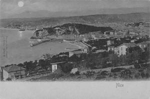 Nice France Scenic View Harbour Antique Postcard J46519