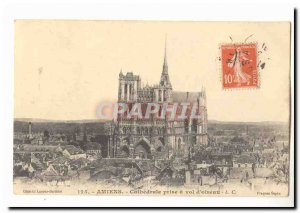 Old Postcard Amiens Cathedrale has taken theft & # 39oiseau