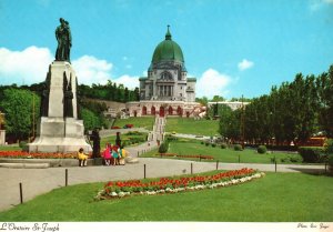 Postcard St. Joseph's Oratory Pilgrimage Center Of America Montreal Quebec