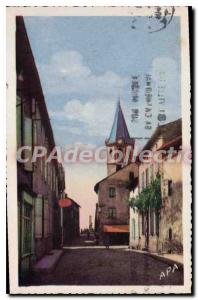 Old Postcard Valencia Rue Du Couvent And Bell