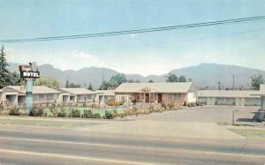 VANCOUVER, BC Canada   EAGLE MOTEL  Roadside  c1950's Chrome Postcard