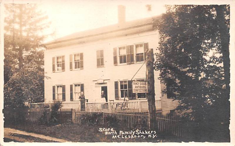 Store North Family, Fancy Goods Antiques Confections Shakers Mt Lebanon, NY U...