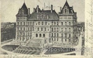 Albany, N.Y., USA United States State Capital Building 1906 a lot of internal...