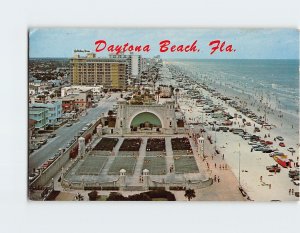 Postcard Looking north from the observation tower, Daytona Beach, Florida