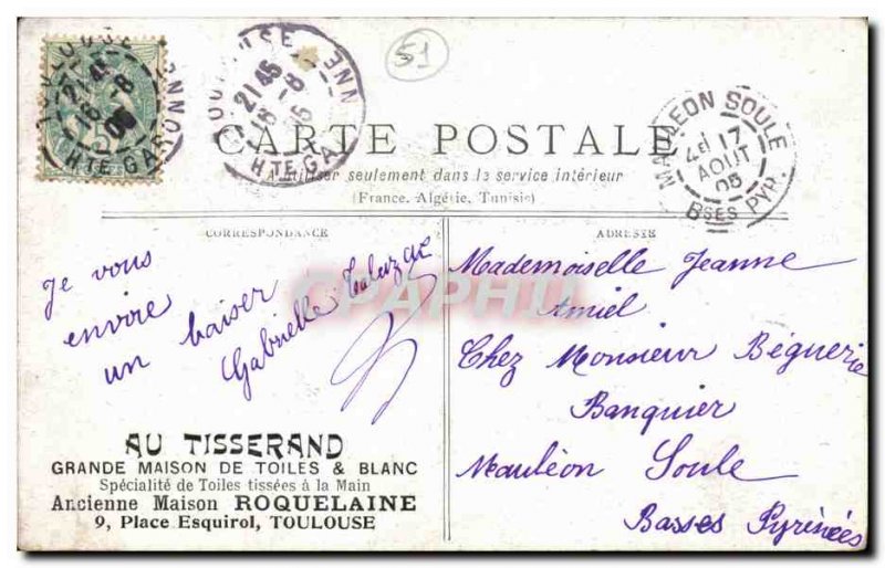 Old Postcard The Marne Champigny