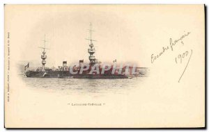 Old Postcard Boat Latouche Treville