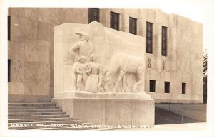 Marble Memorial, State Capitol Real Photo - Salem, Oregon OR  