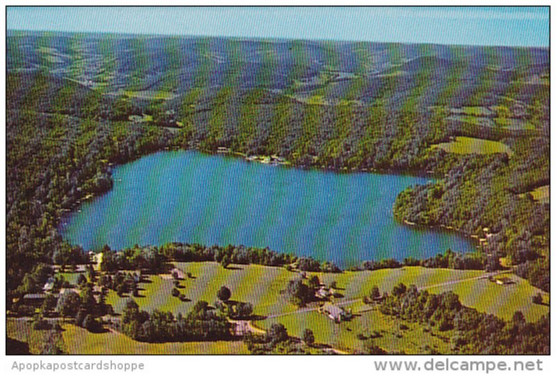 Scotts Casino Aerial View Oquaga Lake Deposit New York