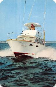 Providence Rhode Island Motor Boat Yacht Vintage Postcard K41151 