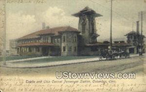 Central Passenger Station Columbus OH 1906