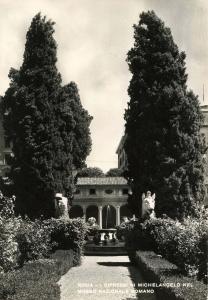 Italy - Rome. Roman National Museum, Works of Michaelangelo - RPPC