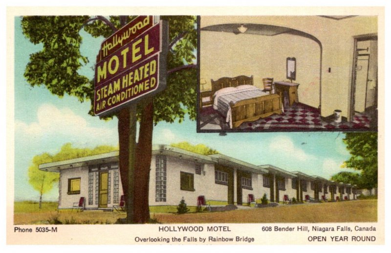 Canada Niagra Falls  Hollywood Motel