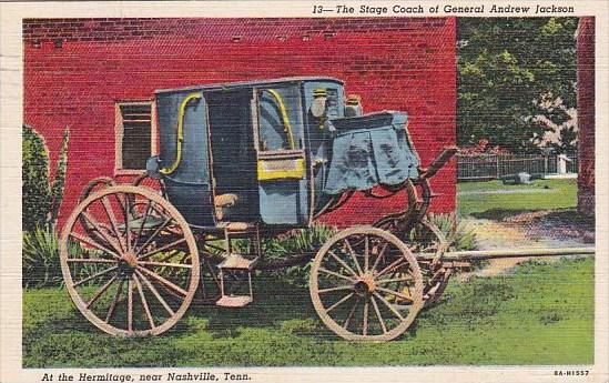 The Stage Coach Of General Andrew Jackson At The Hermitage Near Nashville Ten...