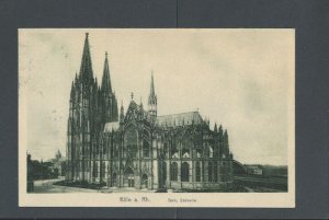 Post Card Antique 1912 Koln Germany